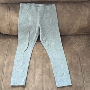 Gray skinny leggings
